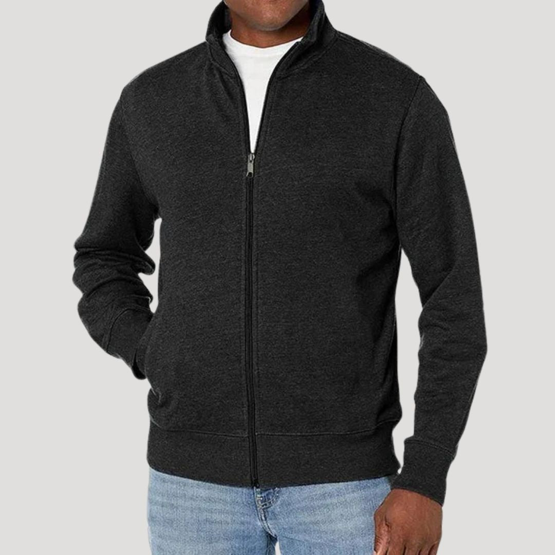 Full Zip Front Fastening Lightweight Jacket for Men | Everyday Outerwear