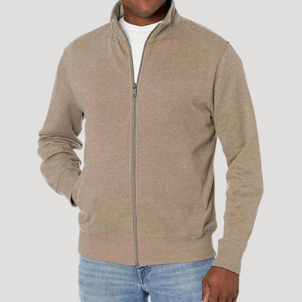 Full Zip Front Fastening Lightweight Jacket for Men | Everyday Outerwear