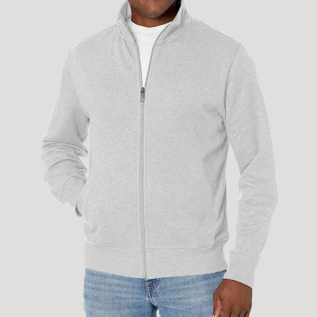 Full Zip Front Fastening Lightweight Jacket for Men | Everyday Outerwear