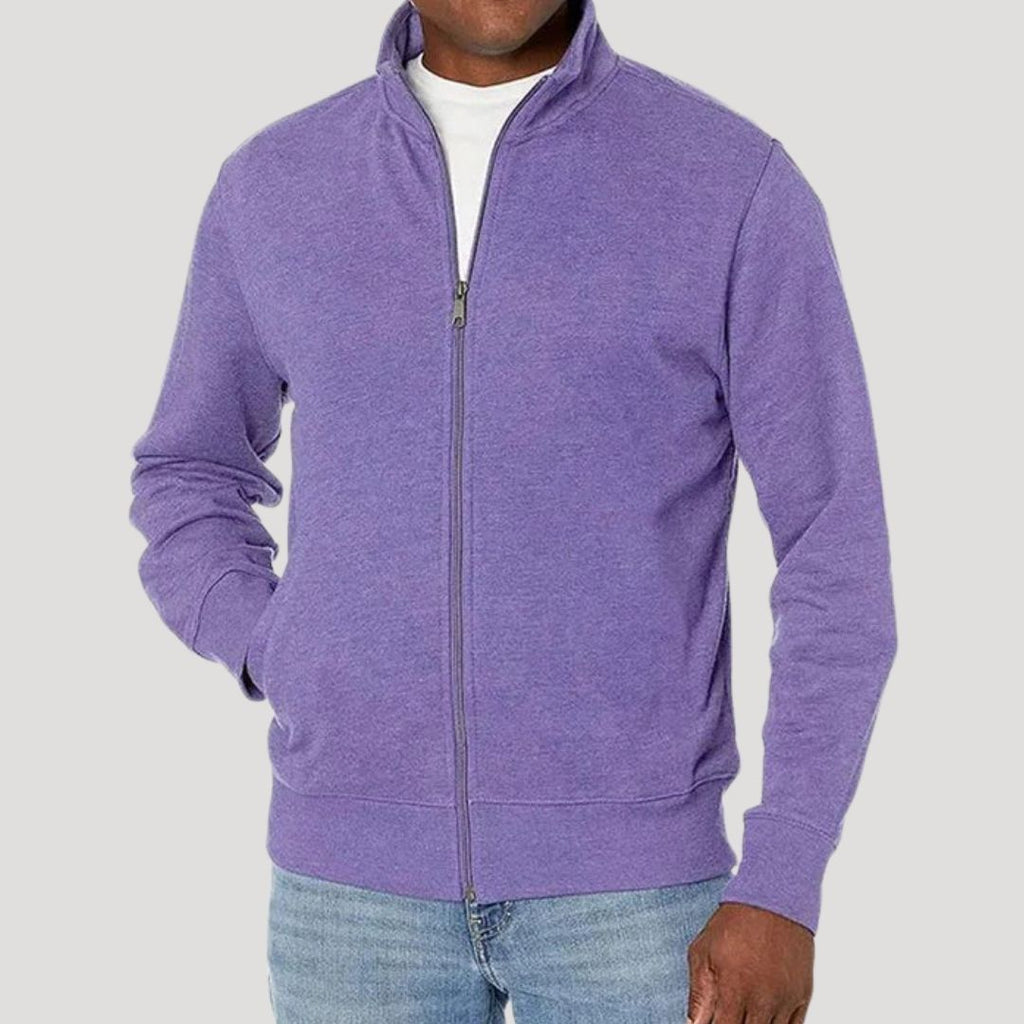 Full Zip Front Fastening Lightweight Jacket for Men | Everyday Outerwear