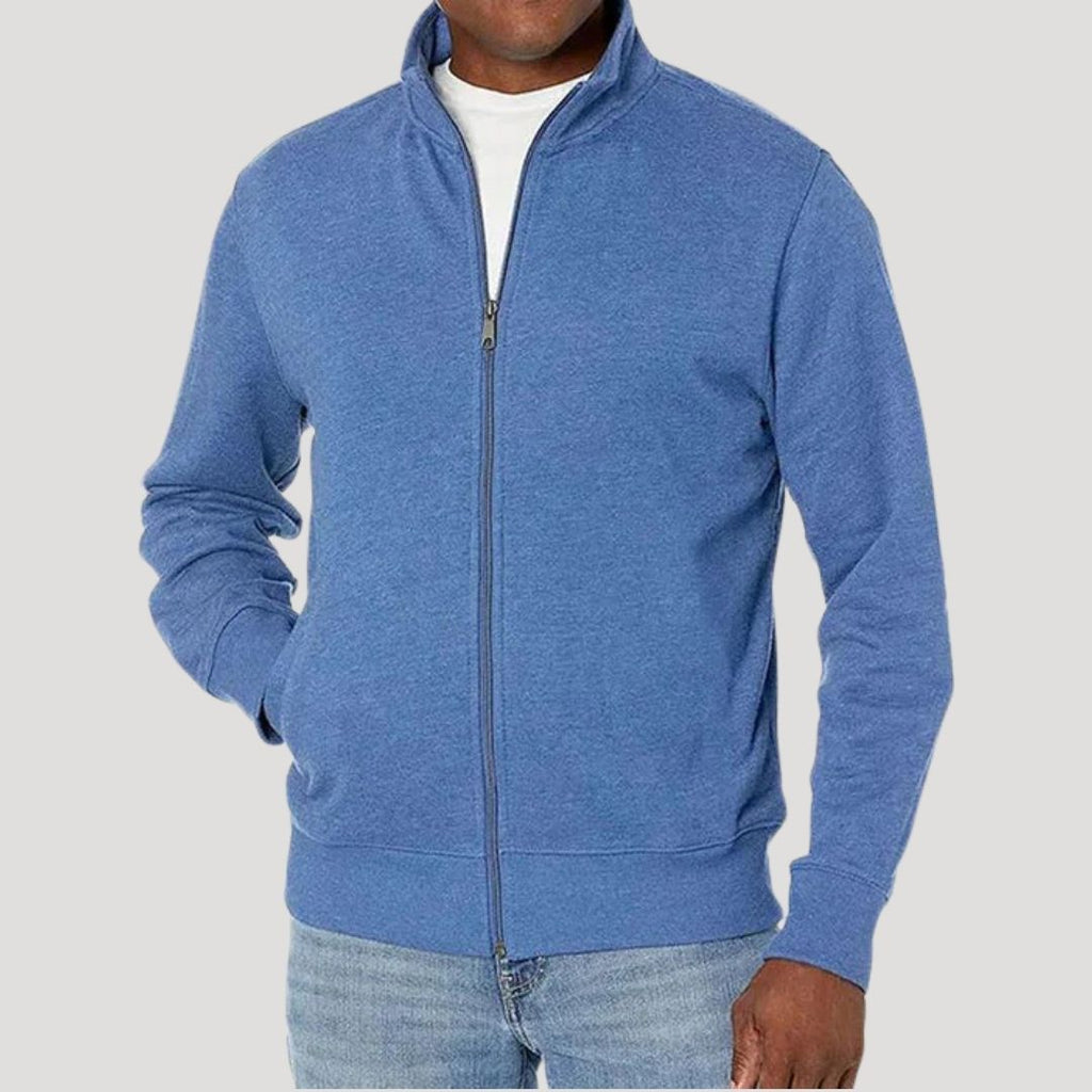 Full Zip Front Fastening Lightweight Jacket for Men | Everyday Outerwear