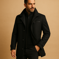 Waterproof Winter Jacket with Adjustable Cuffs for Men | Classic Urban Style