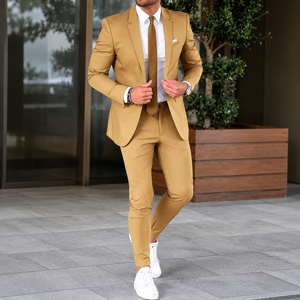 Classic Fit Two Piece Suit for Men | Wedding and Formal Occasion Wear