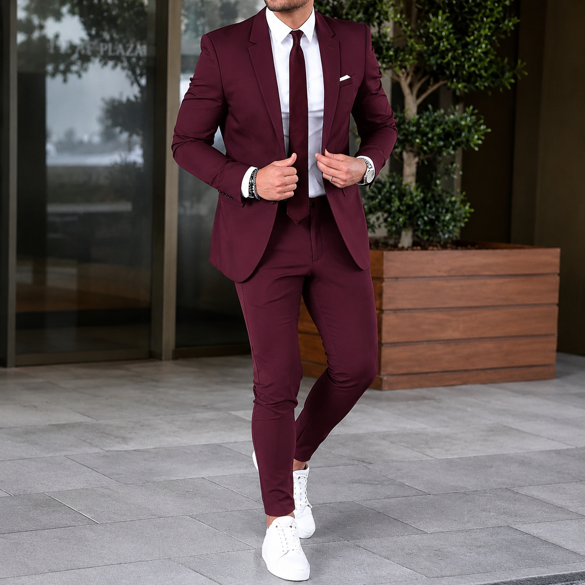 Classic Fit Two Piece Suit for Men | Wedding and Formal Occasion Wear