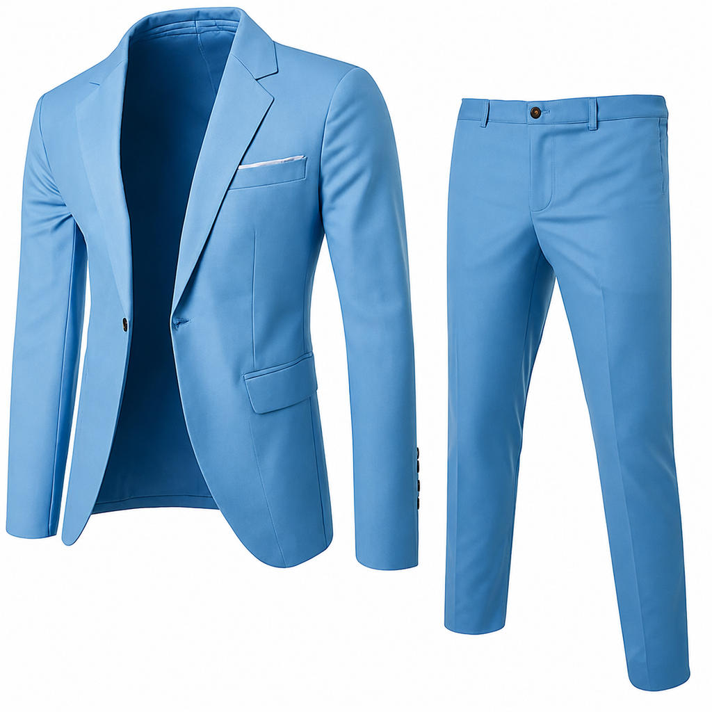 Classic Fit Two Piece Suit for Men | Wedding and Formal Occasion Wear