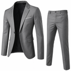 Classic Fit Two Piece Suit for Men | Wedding and Formal Occasion Wear