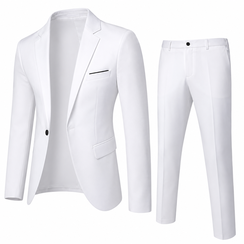Classic Fit Two Piece Suit for Men | Wedding and Formal Occasion Wear