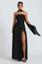 Long Fitted Maxi Evening Dress for Women | Valentine's Day Occasion Wear