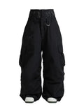 Loose Fit Cargo Snowboard Trousers for Men | Winter Outdoor Activities