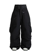 Loose Fit Cargo Snowboard Trousers for Men | Winter Outdoor Activities