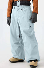 Loose Fit Cargo Snowboard Trousers for Men | Winter Outdoor Activities