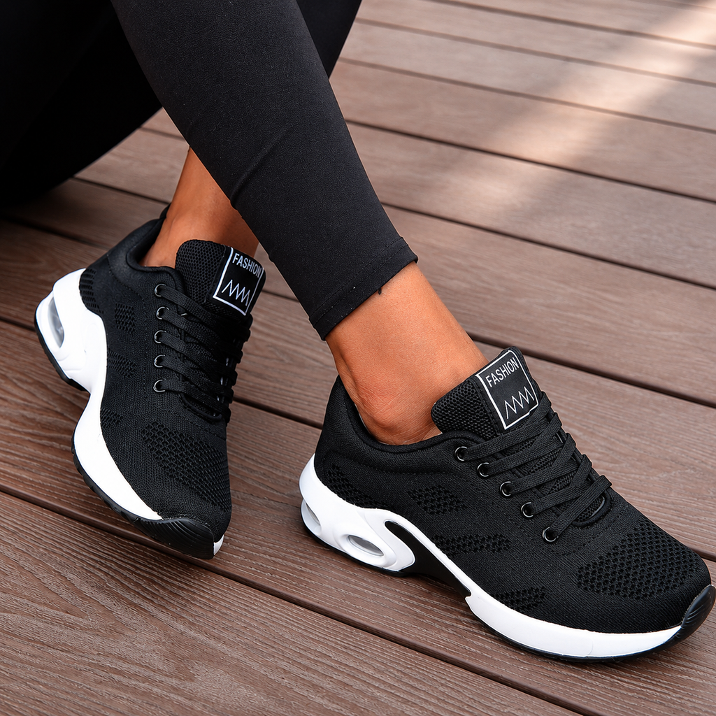 Cushioned Sole Orthopaedic Walking Trainers for Women | Everyday Fit