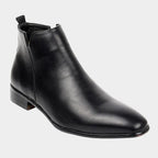 Men's Ankle Chelsea Boots with Side Zip Closure