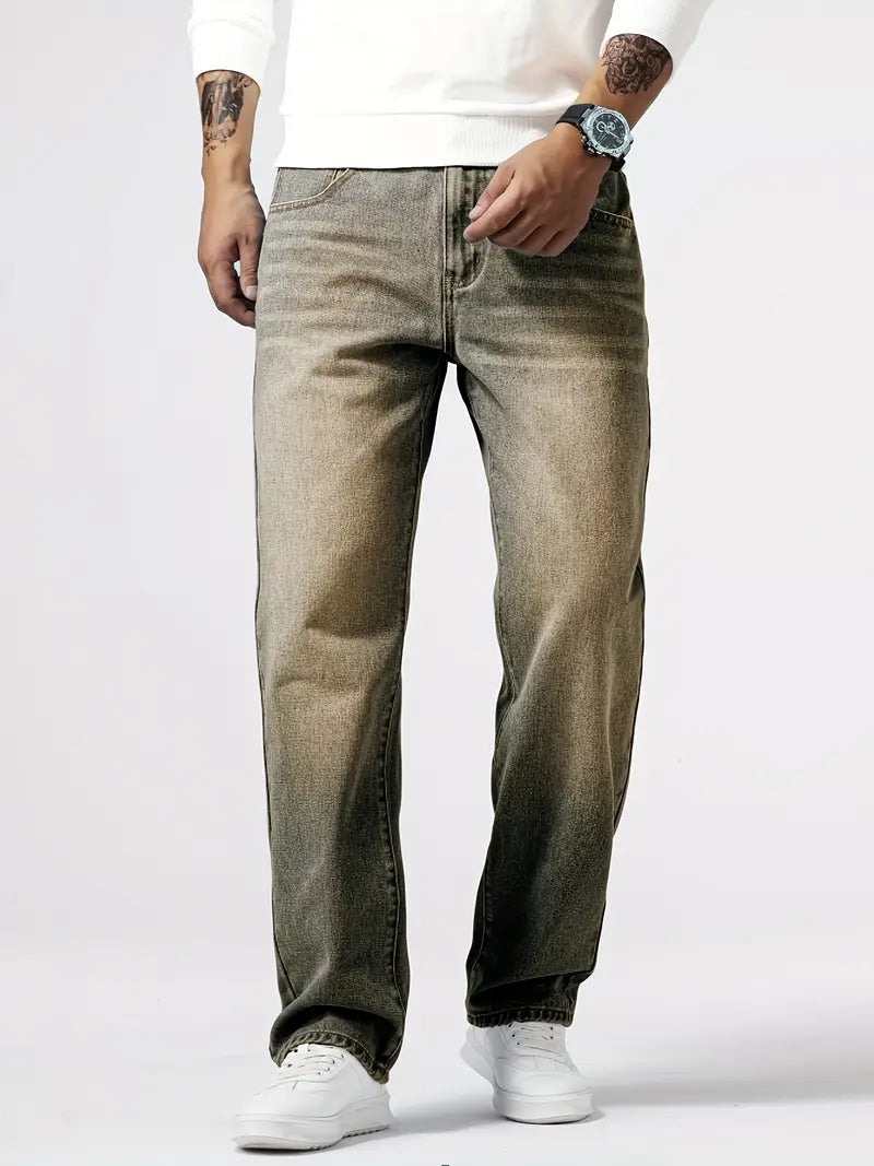 Soft Stretch Denim Comfort Fit Jeans for Men | Everyday Casual Outfits