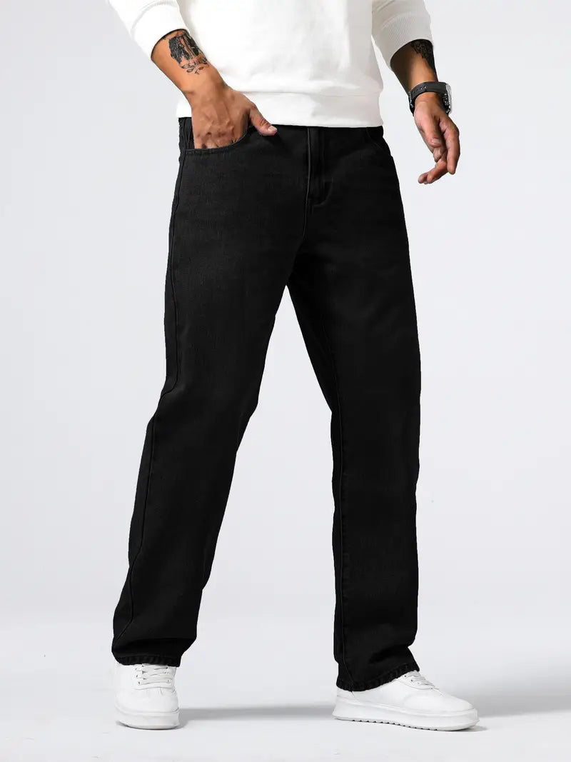 Soft Stretch Denim Comfort Fit Jeans for Men | Everyday Casual Outfits