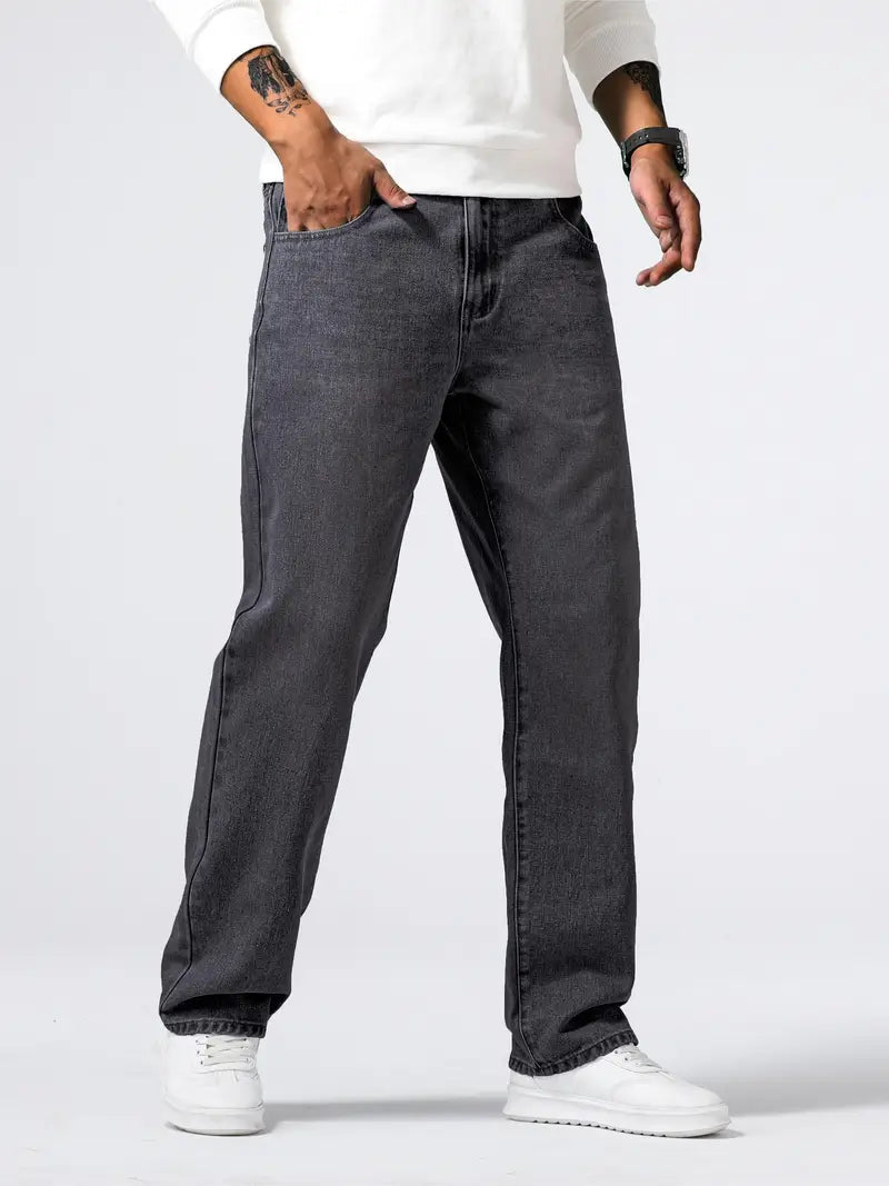 Soft Stretch Denim Comfort Fit Jeans for Men | Everyday Casual Outfits