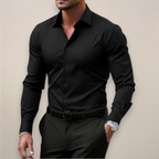 Long Sleeve Slim Fit Dress Shirt for Men