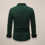Long Sleeve Slim Fit Dress Shirt for Men