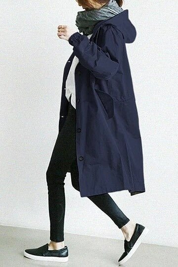 Water Repellent Regular Fit Trench Coat for Women | Everyday Rainwear