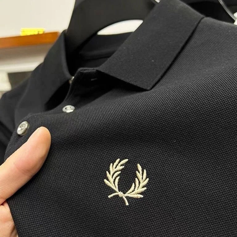 Stretch Fabric Breathable Collared Polo Shirt for Men | Work and Casual Wear