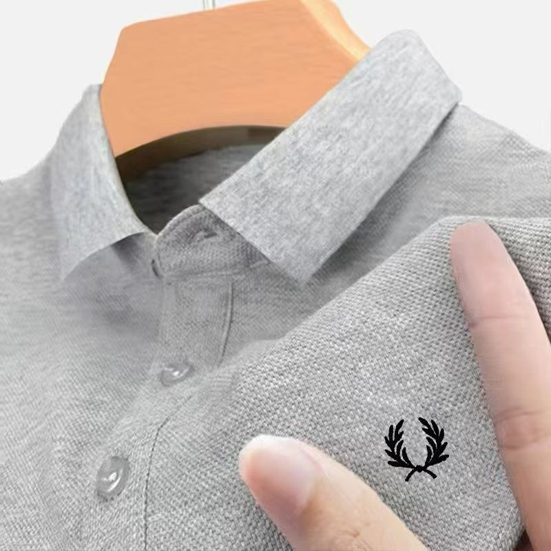 Stretch Fabric Breathable Collared Polo Shirt for Men | Work and Casual Wear