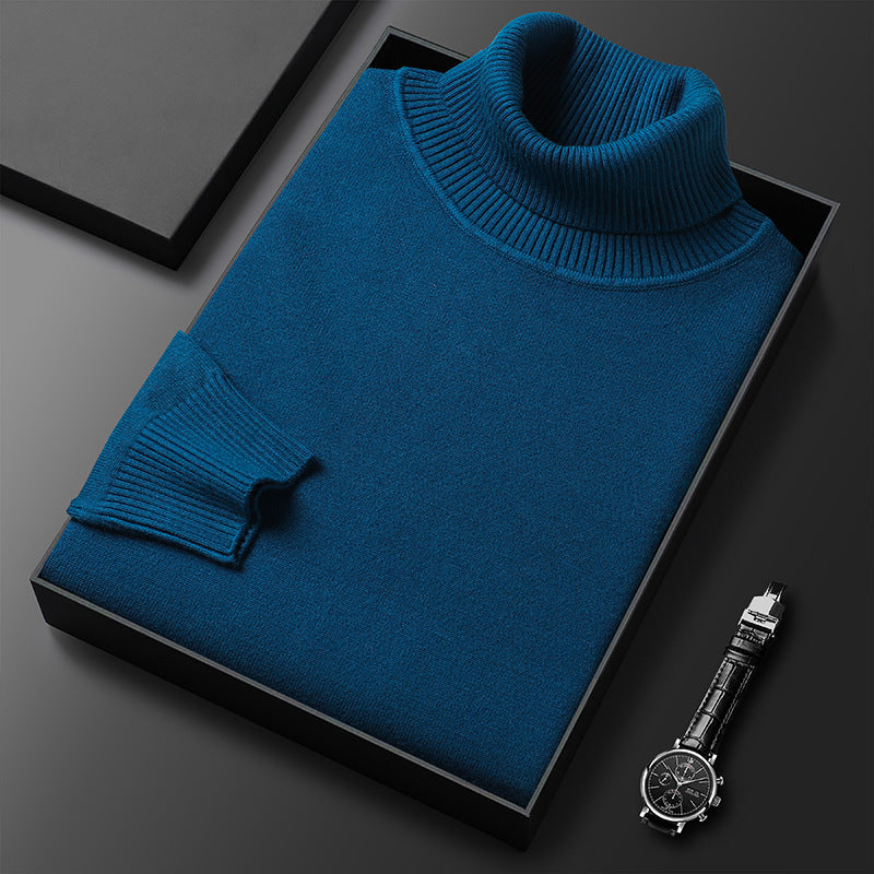 Men Sweater | Turtleneck Long Sleeve Pullover