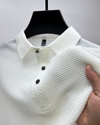 Breathable Mesh Short Sleeve Polo Shirt for Men | Summer and Sports Wear