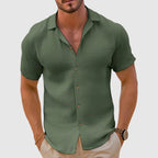 Breathable Short Sleeve Shirt for Men | Summer Holiday