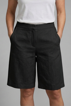 High Waisted Tailored Relaxed Fit Summer Shorts for Women | Everyday Wear