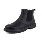 Men's Waterproof Steel Toe Cap Safety Boots with Non-Slip Sole