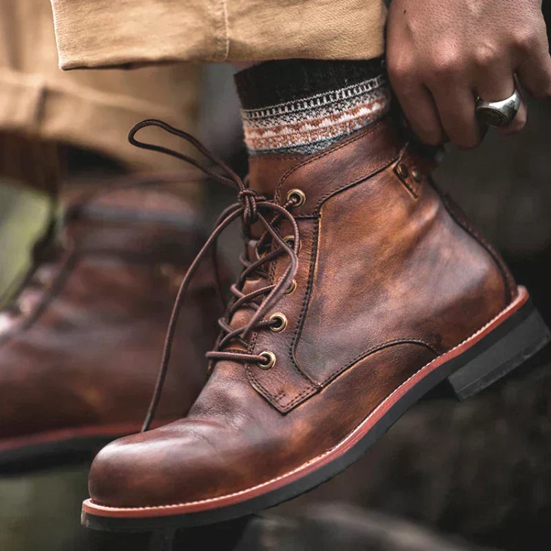 Men's Closed Toe Dress Shoes with Non-Slip Sole for Men