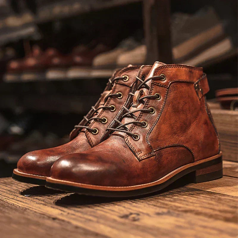 Men's Closed Toe Dress Shoes with Non-Slip Sole for Men