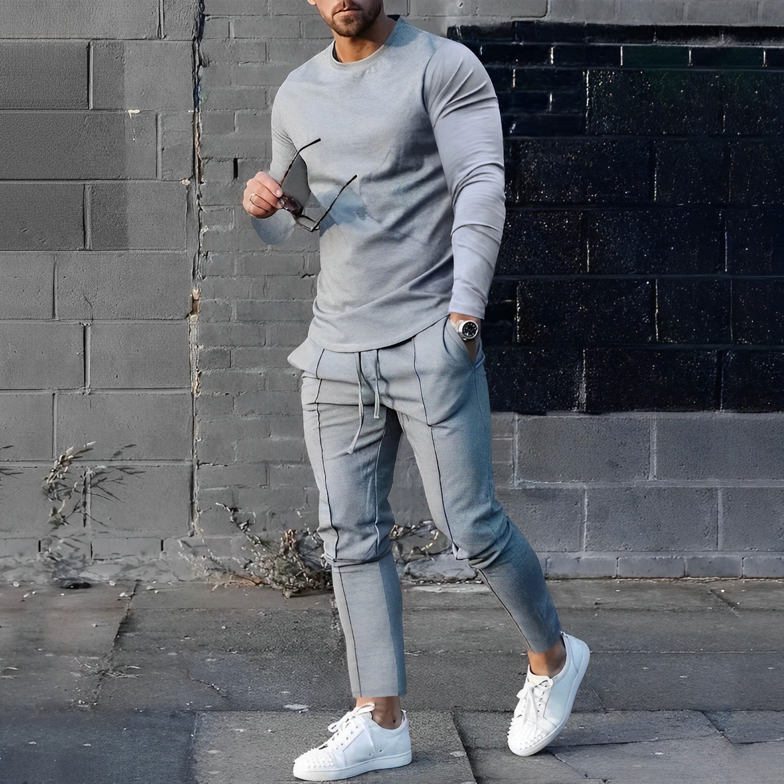 Men's Lightweight Tracksuit Set for Men | Autumn Casual Wear