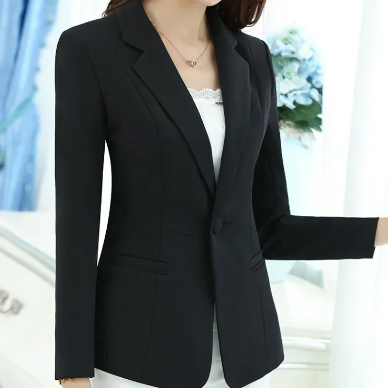 Women Blazer  | single button lapel tailored fit