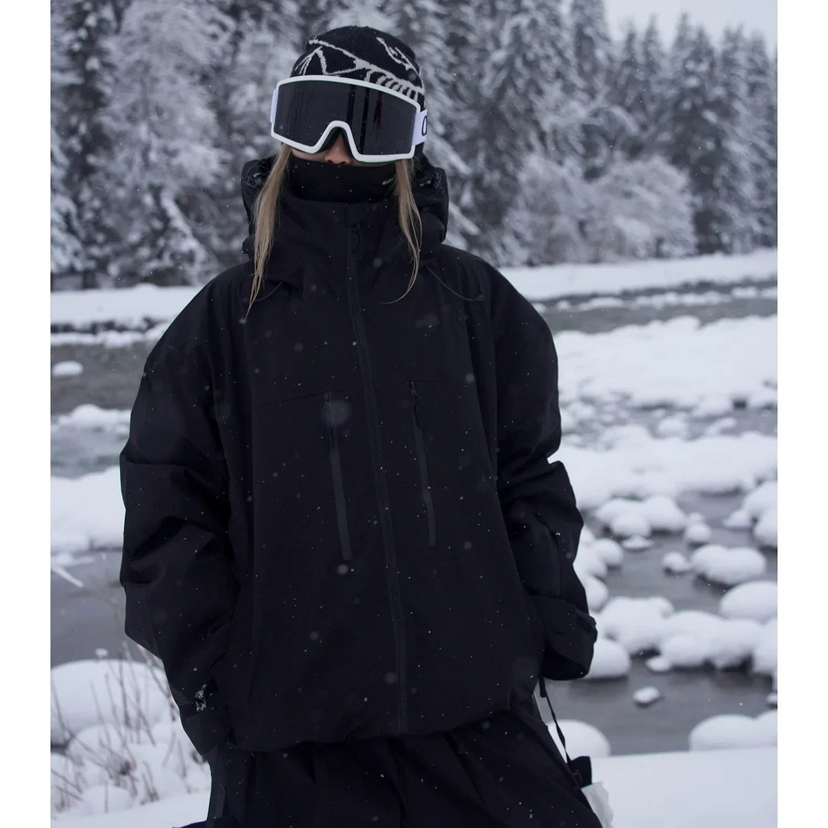 Waterproof Hooded Ski Jacket for Women | Winter Sports Outdoor Collection