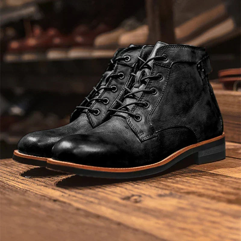Men's Closed Toe Dress Shoes with Non-Slip Sole for Men