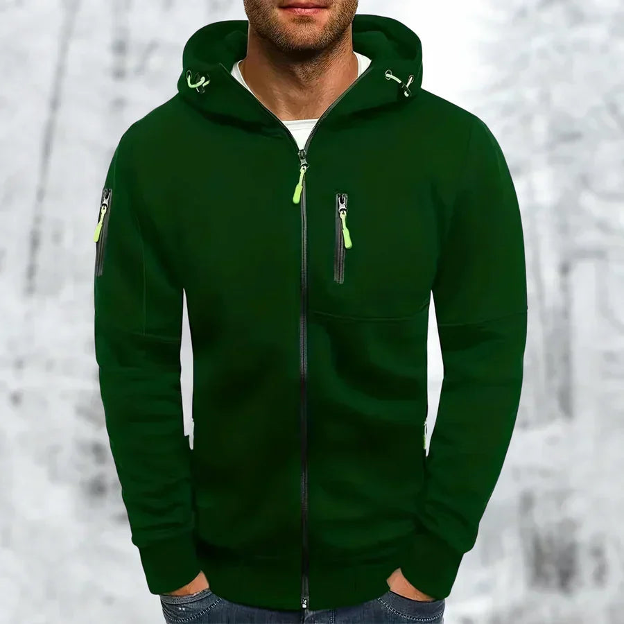 Hooded Full-Zip Jacket for Men