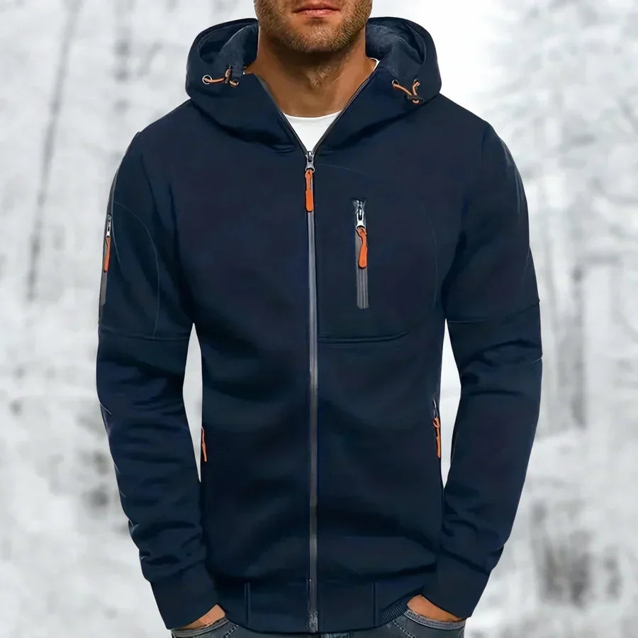 Hooded Full-Zip Jacket for Men