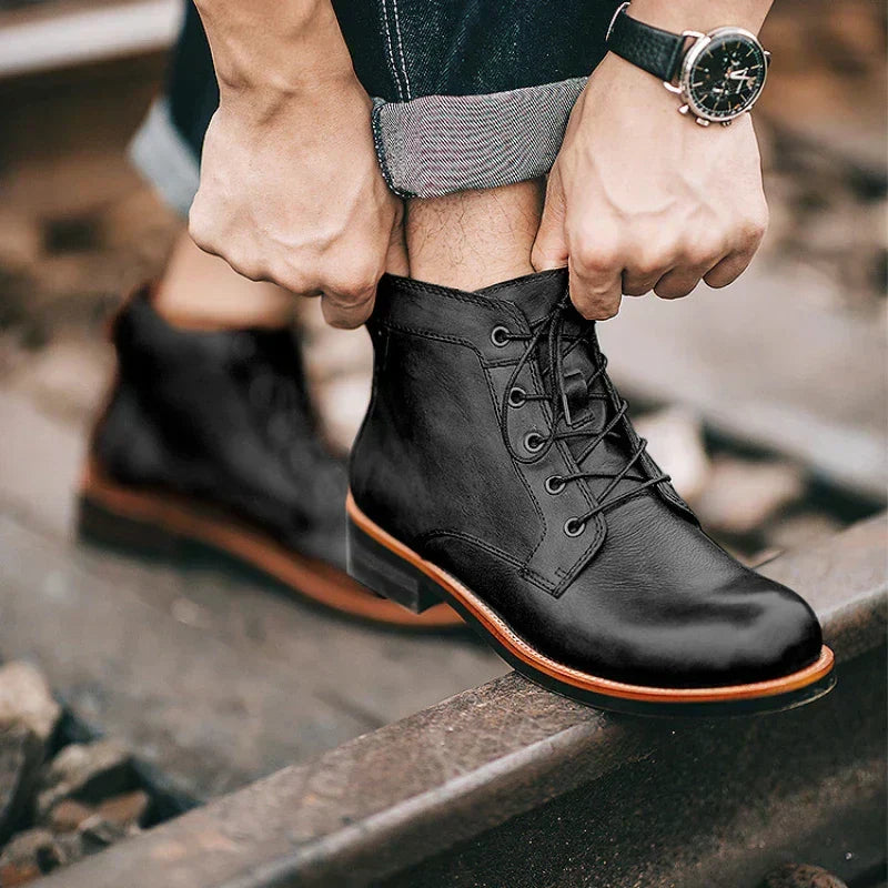 Men's Closed Toe Dress Shoes with Non-Slip Sole for Men