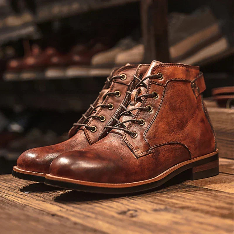 Men's Closed Toe Dress Shoes with Non-Slip Sole for Men