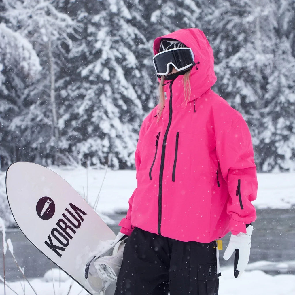 Waterproof Hooded Ski Jacket for Women | Winter Sports Outdoor Collection
