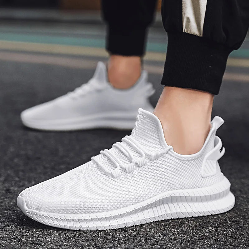 Men Sneakers | Lightweight Sole with Ventilated Mesh Upper