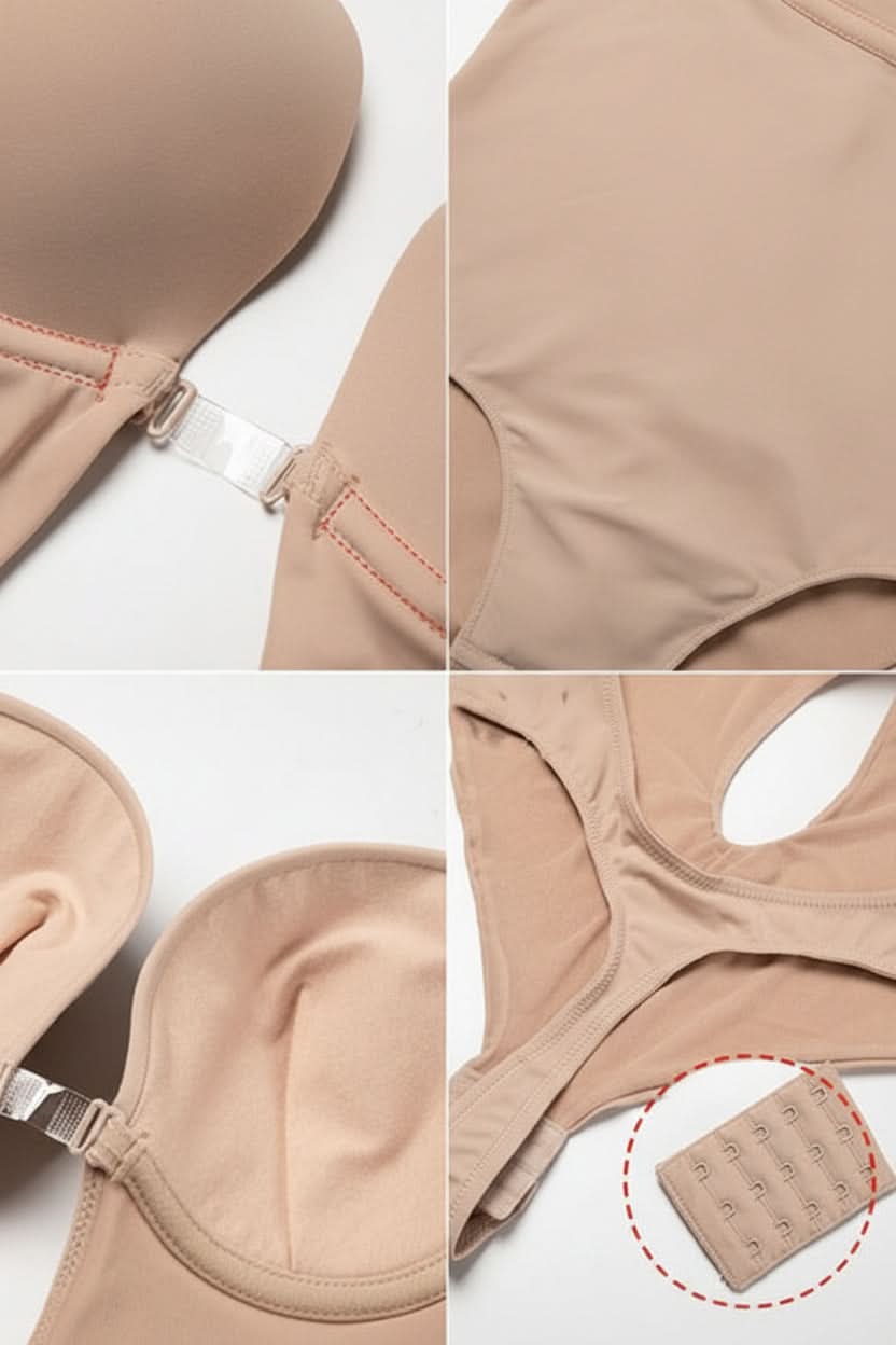 Seamless Backless Body Shaper for Women | Invisible Support Shapewear