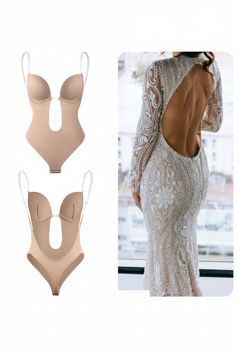 Seamless Backless Body Shaper for Women | Invisible Support Shapewear