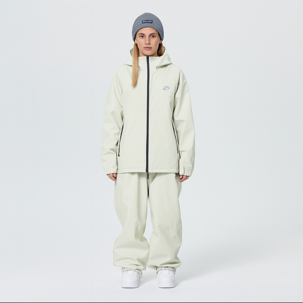 Two Piece Ski Suit Jacket Trousers Set for Men and Women | Snow Sports
