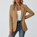Women Blazer | Tailored fit with button and pocket detailing