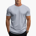 Men T-Shirt | Crew Neck with Short Sleeves and Straight Fit