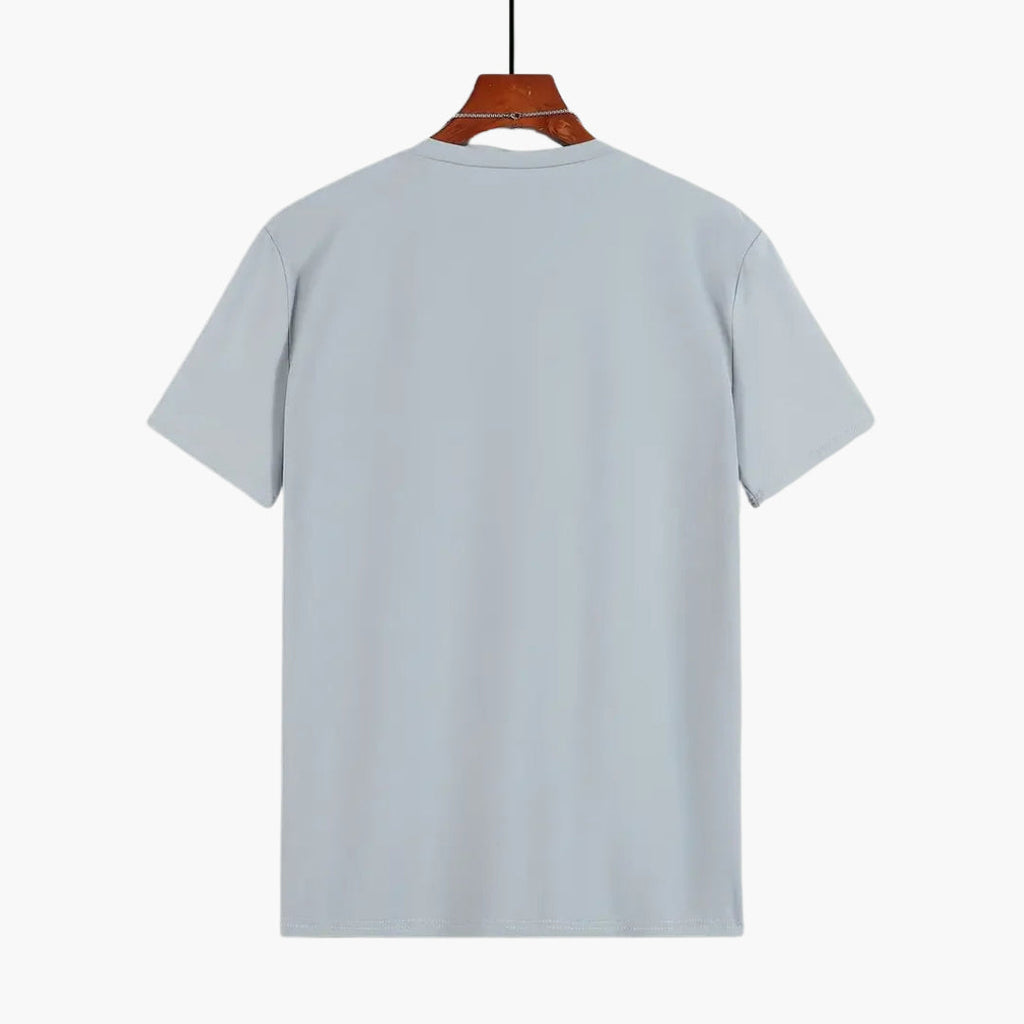Men T-Shirt | Crew Neck with Short Sleeves and Straight Fit