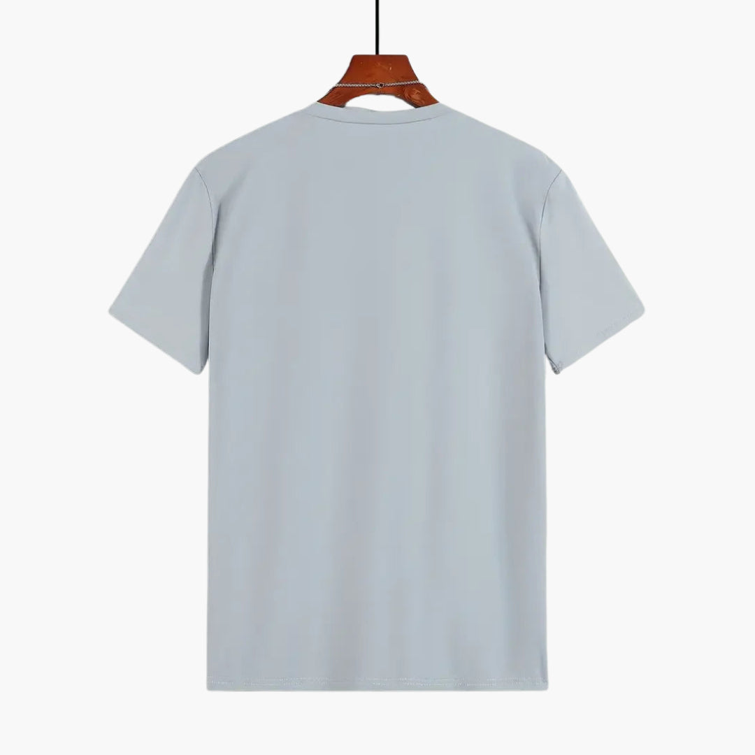 Men T-Shirt | Crew Neck with Short Sleeves and Straight Fit