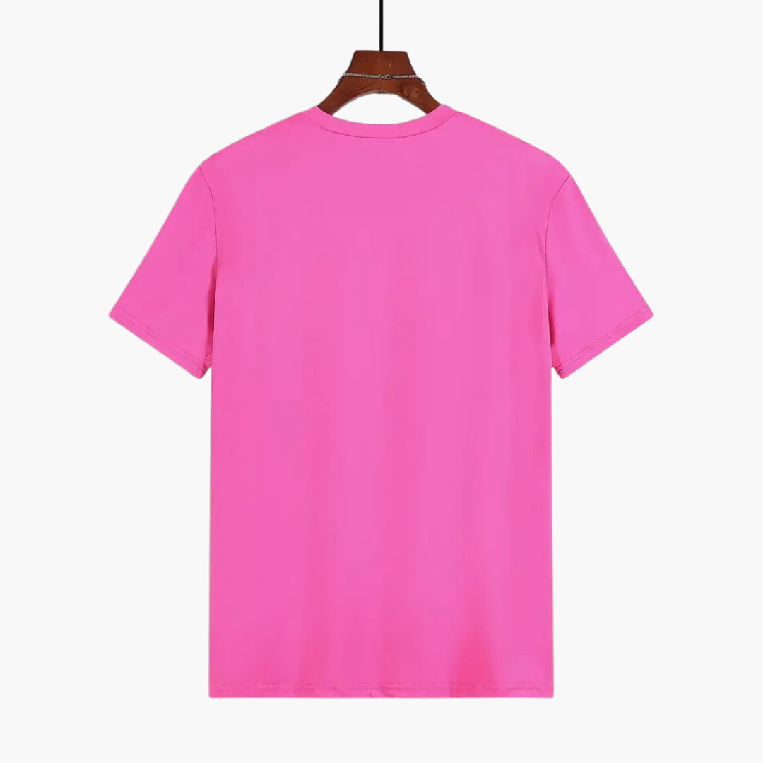 Men T-Shirt | Crew Neck with Short Sleeves and Straight Fit